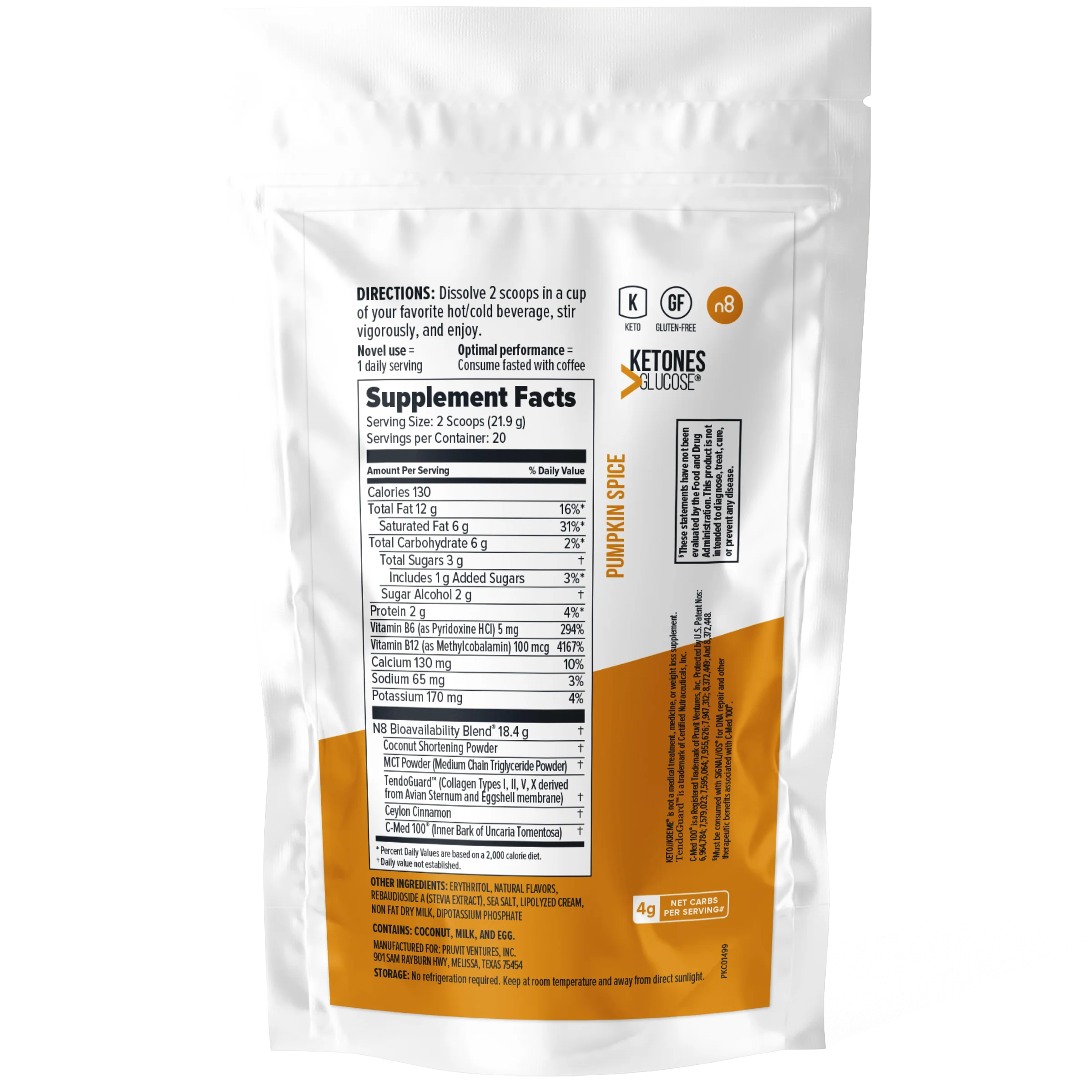 KETO//KREMEĀ® Pumpkin Spice - Image 4