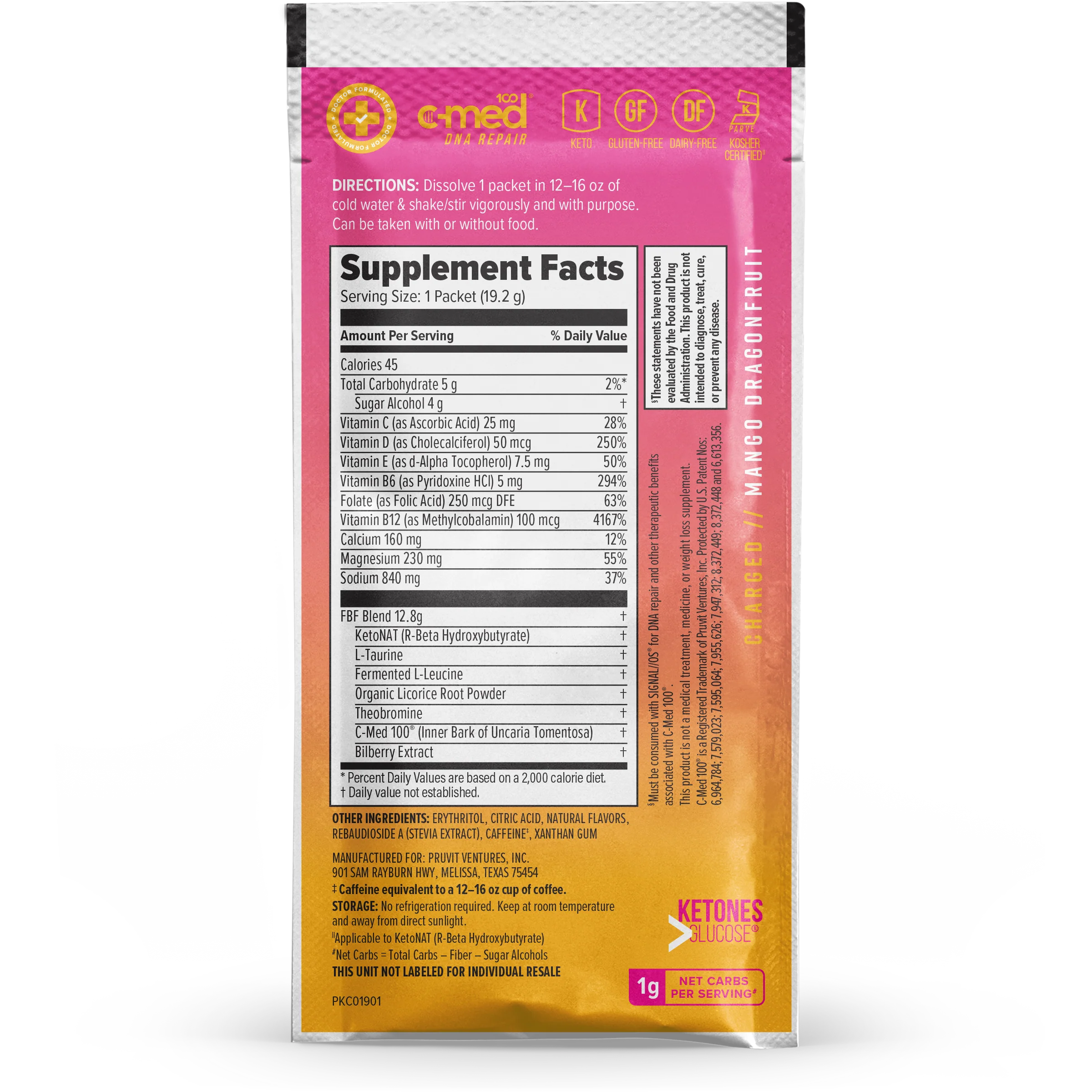 KETO//OS NAT® Fueled By Female Mango Dragonfruit - Image 3