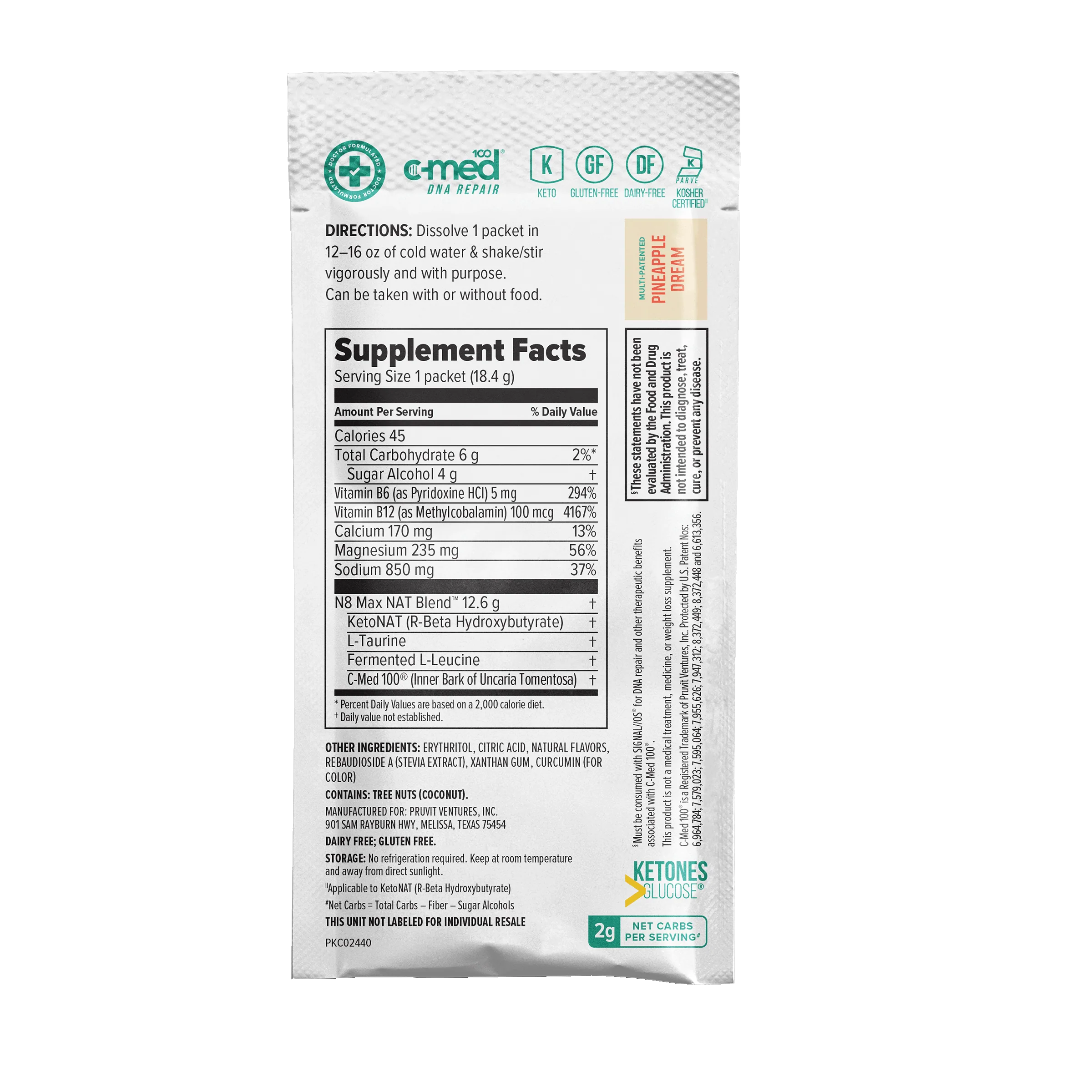 KETO//OS NAT® Pineapple Dream - Image 5